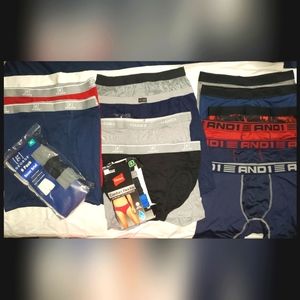 : 21 men's sz XL Boxer Briefs hanes athletic works fruit of Loom george george